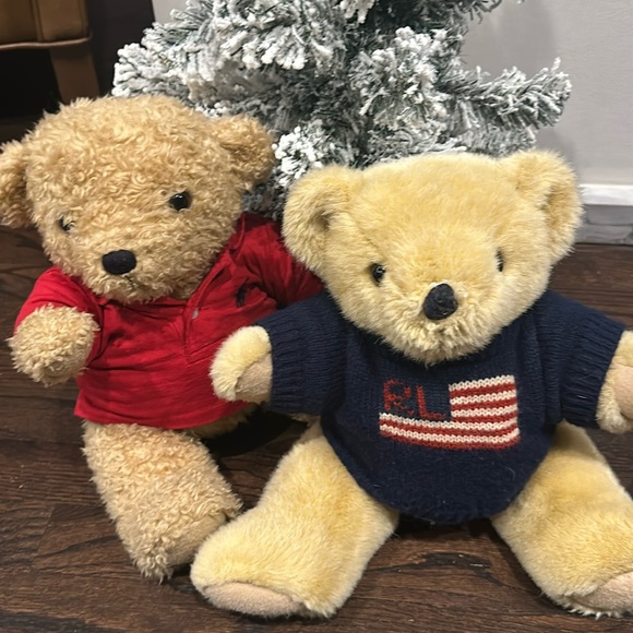 RALPH LAUREN VINTAGE FLAG BEARS SET